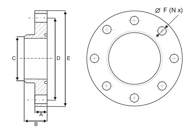 compac-counter-flanges-drawing