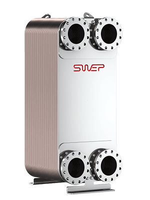 SWEP single phase heat exchanger